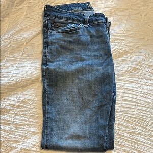 Lee Blue Curvy Straight Leg Jeans